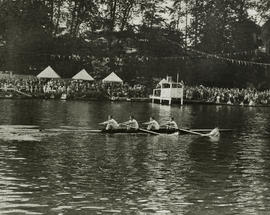 TRC crew in the Stewards&#039; Challenge Cup 1948