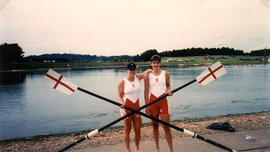 England Women&#039;s Pair - Alex Murray and Emma James