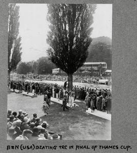 Henley 1929 Thames Cup Browne &amp; Nichols School, USA beating TRC