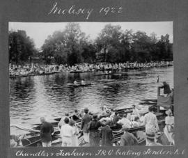 Molesey 1922 - Chandler and Fairbairn beating London RC