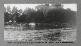 Marlow 1928 - TRC 2nd VIII beating Westminster Bank