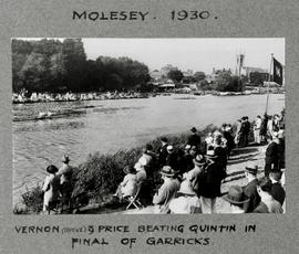 Molesey 1930 TRC pair beating Quintin